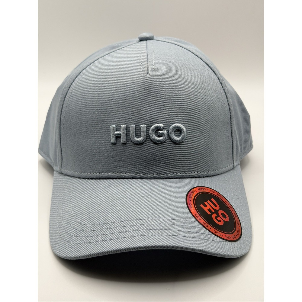 HUGO Jude Baseball Cap Light Blue Mens One Size Recycled 50533410